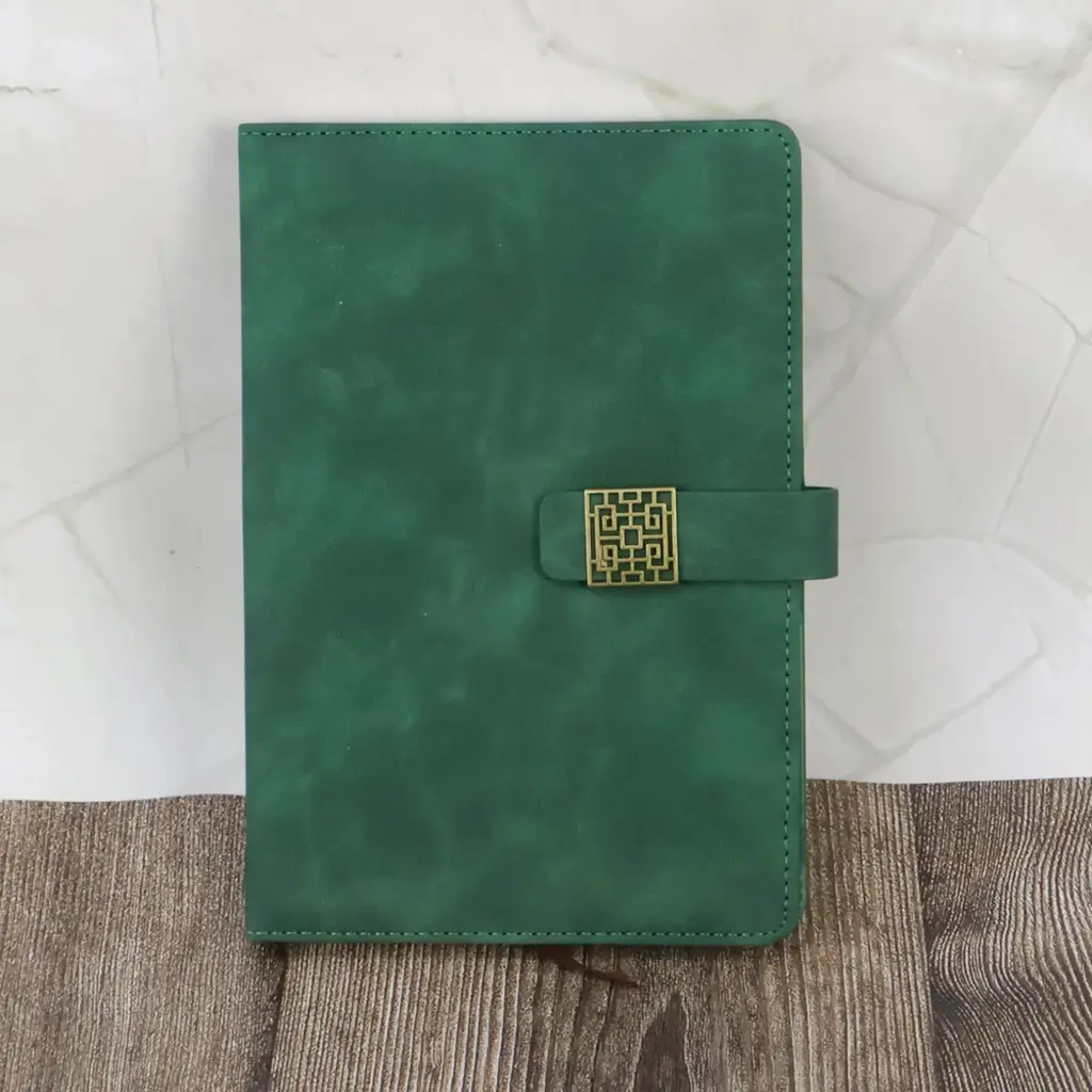 Elegant A5 Leather Notebook