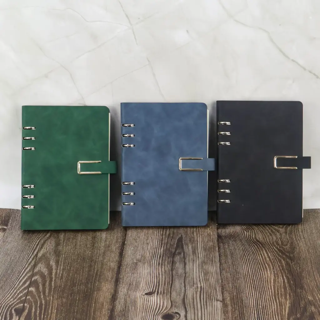 A5 Refillable Leather Notebook