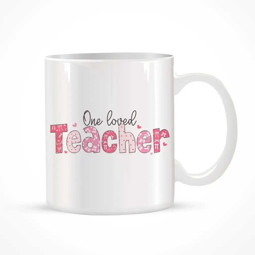 One Loved Teacher Mug