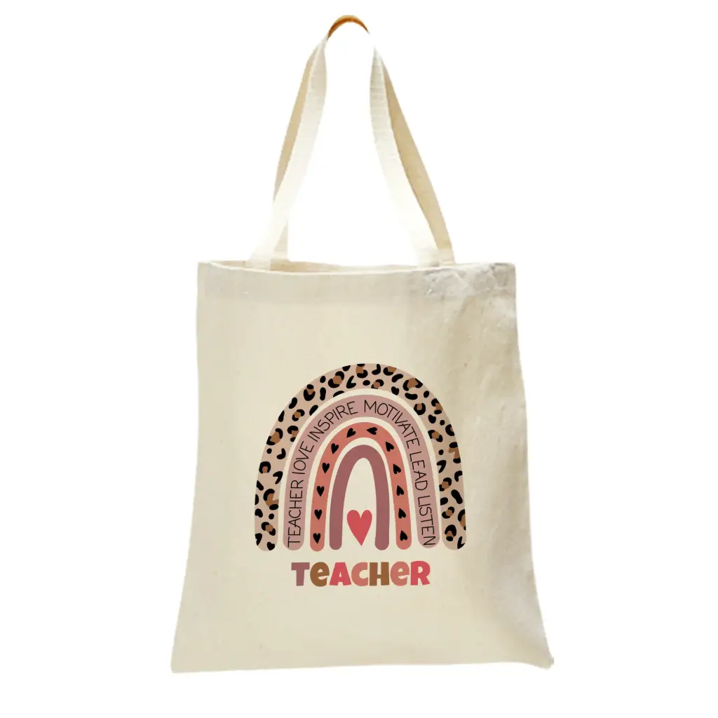  Teacher Heavy Tote Bag  