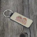 Teacher’s Day PU Leather Rectangular Keychain